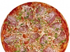 Пицца карбонара 32 см., на тонком тесте